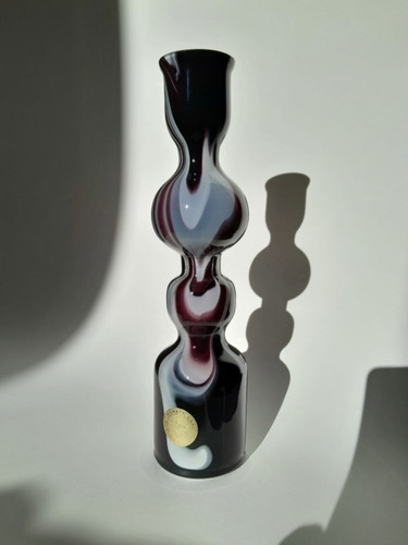 Vase verre soufflé - verre,