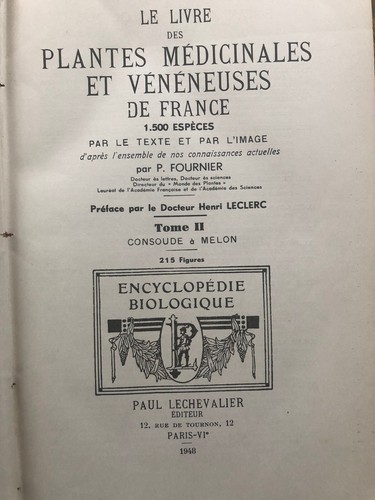 Livre des plantes - le,