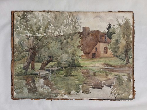 Tableau ancien bretagne - tableau,
