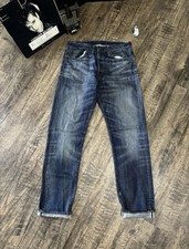 00s Levi’s Selvedge Big “E” 501ZXX 33-32 Denim Jeans