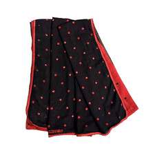 Robe sari femme indienne noire