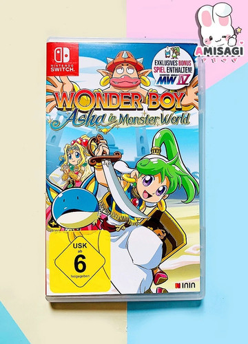 Wonder boy asha in monster - wonder,