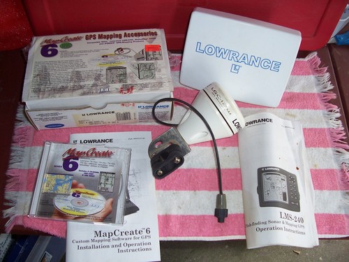 Used lowrance lms - used, fish