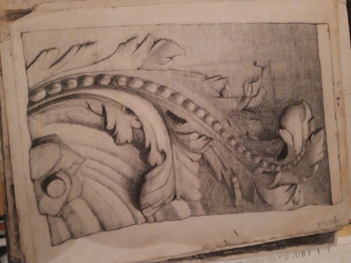 Dessin architecte 1912 - dessin,