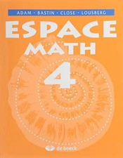 Espace maths 4 - manuel