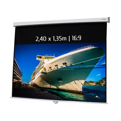 Ecran projection manuel - de,