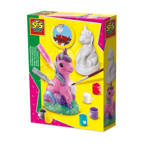 Moulage peinture licorne - moulage,
