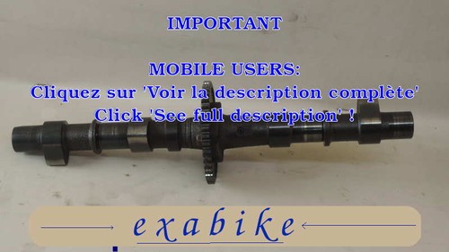 Arbre cames admission pour - cames,