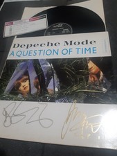 DEPECHE MODE autogram Dave Gahan 2014 andy fletcher signed live ticket concert