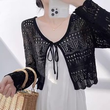 Gilet En Dentelle Au Crochet