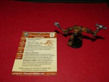 D&D Miniatures: Unhallowed 48/60: Bugbear Gang Leader with Card