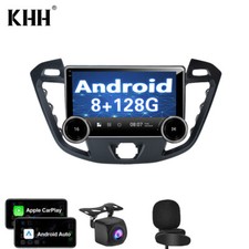 Carplay 128G Android 13 For 2013-2019 Ford Transit Tourneo Custom GPS Car Radio