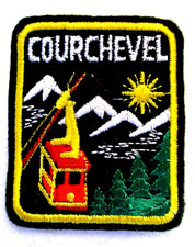 ECUSSON COURCHEVEL ♦️LE TELEPHERIQUE ♦️SAVOIE♦️AUVERGNE-RHÔNE-ALPES♦️Brodé ♦️