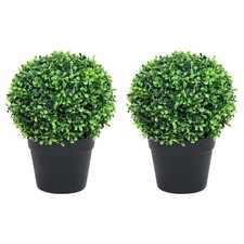 2x Plantes de Buis Artificiel