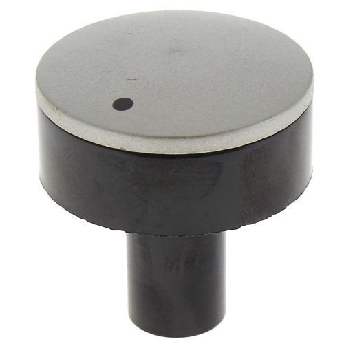 Bouton noir gris bruleur - noir, et