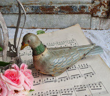 ANCIEN JOUET PIGEON EN TOLE
