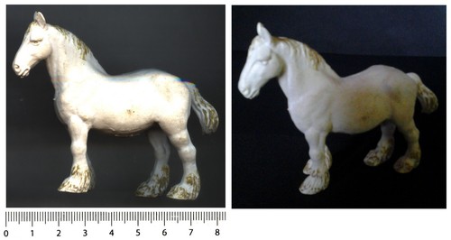 Figurine cheval de - cheval, trait