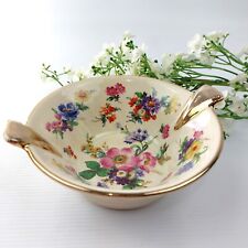 Boch Freres Keralux Bowl – Vintage Floral Porcelain Dish - Belgium Pottery