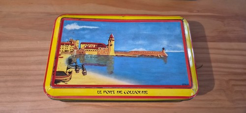 Boîte métal vintage - boîte, le