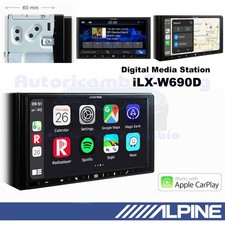 Autoradio Alpine ILX-W690D 2 DIN 7 Pouces DAB+ HDMI Apple CarPlay Android Auto