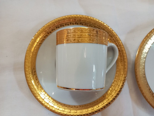 Une tasse café - une,