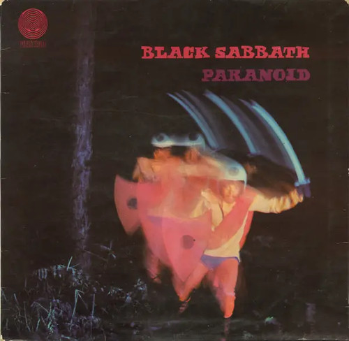 Black sabbath paranoid - black, lp