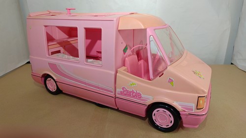 Camping car barbie - camping, mattel