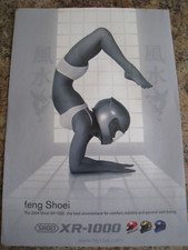 FENG SHOEI HELMET MOTORCYCLE 2004 SHOEI XR-1000 ADVERT APPROX A4 SIZE file 16