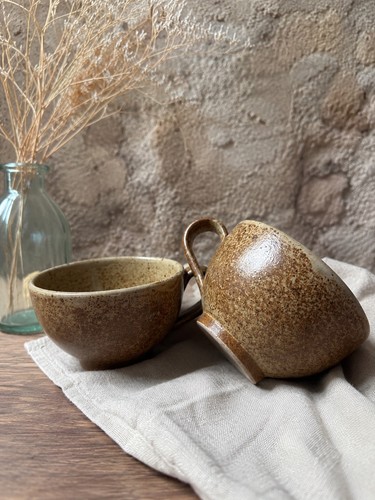 Tasses artisanales grès - tasses, en