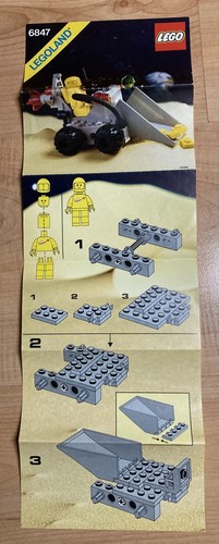 Lego vintage space 6847 - lego,