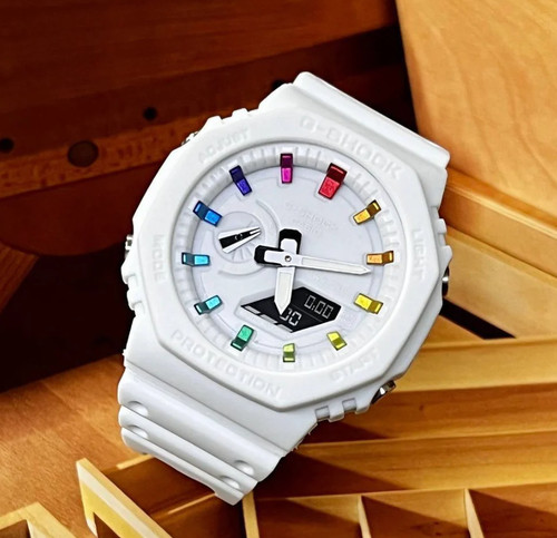 Casio shock blanche - g-shock,