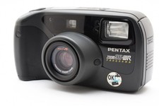 Appareil photo argentique Pentax Zoom 90WR 35mm Point & Shoot noir objectif m...