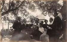 Minneota ? Minnesota Hemnes Church Outdoor Service Real Photo Postcard AA43229