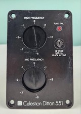 (1) Vintage Celestion Ditton 551 Speaker Frequency Control Panel