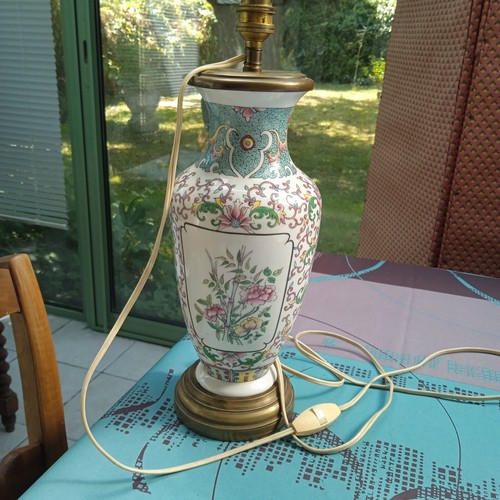 Porcelaine chinoise montée - , en