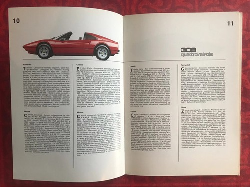 Ferrari production 208 turbo - production,