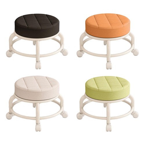 Tabouret roulettes rond - tabouret, à