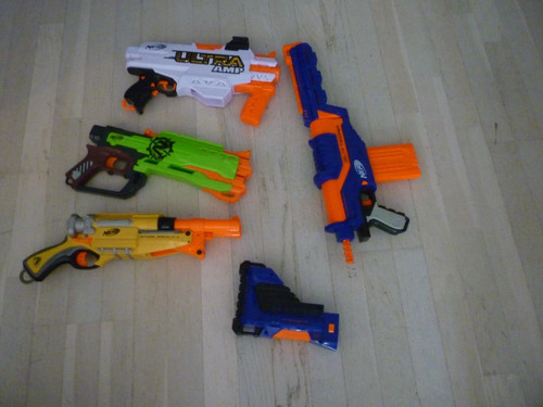 Lot nerf sans - nerf,