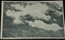 51391 AK MILITAIRE COMBAT AÉRIEN Entre Un Avion Allemand Et Un Avion Français