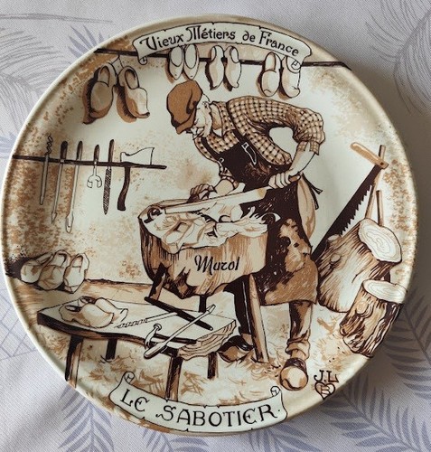 Assiette castelroux vieux - assiette,
