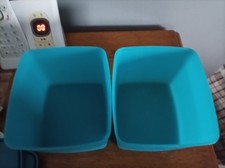 lot deux boîtes Tupperware