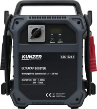 12V 24V Jump Starter Booster Kunzer CSC1224.1 Maintenance Free Ultracapacitor Technology