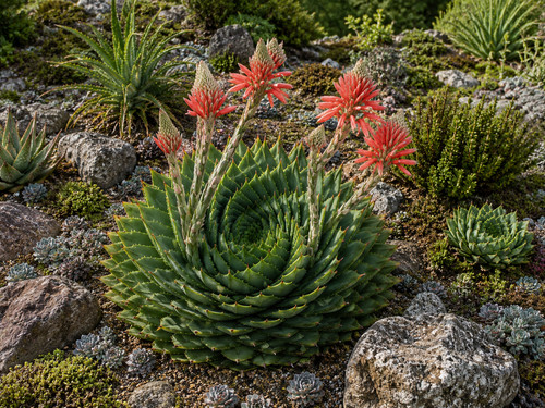 Aloe polyphylla graines - aloe, polyphylla,