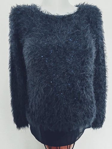 Pull maille angora à - pull,