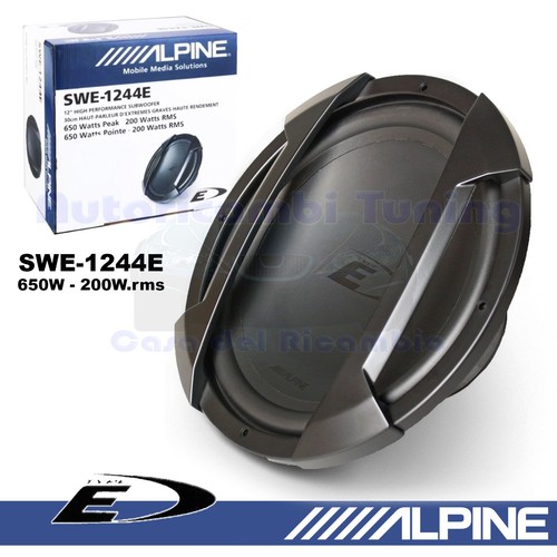 Subwoofer alpine swe - subwoofer,