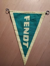 Original Fendt Flag Pennant Tractor Tractor Marktoberdorf 50s 60s