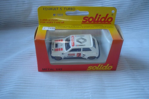Solido 1321 renault 5 - solido,