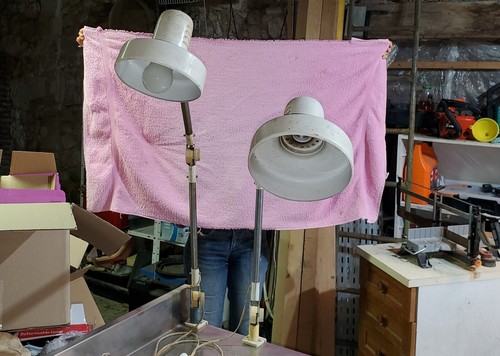 Lot lampes bureau vintage - lot, de