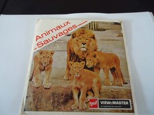 VIEW MASTER  Animaux sauvages