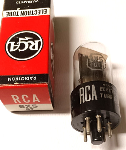 Tube 6x5gt rca - 6x5gt, black